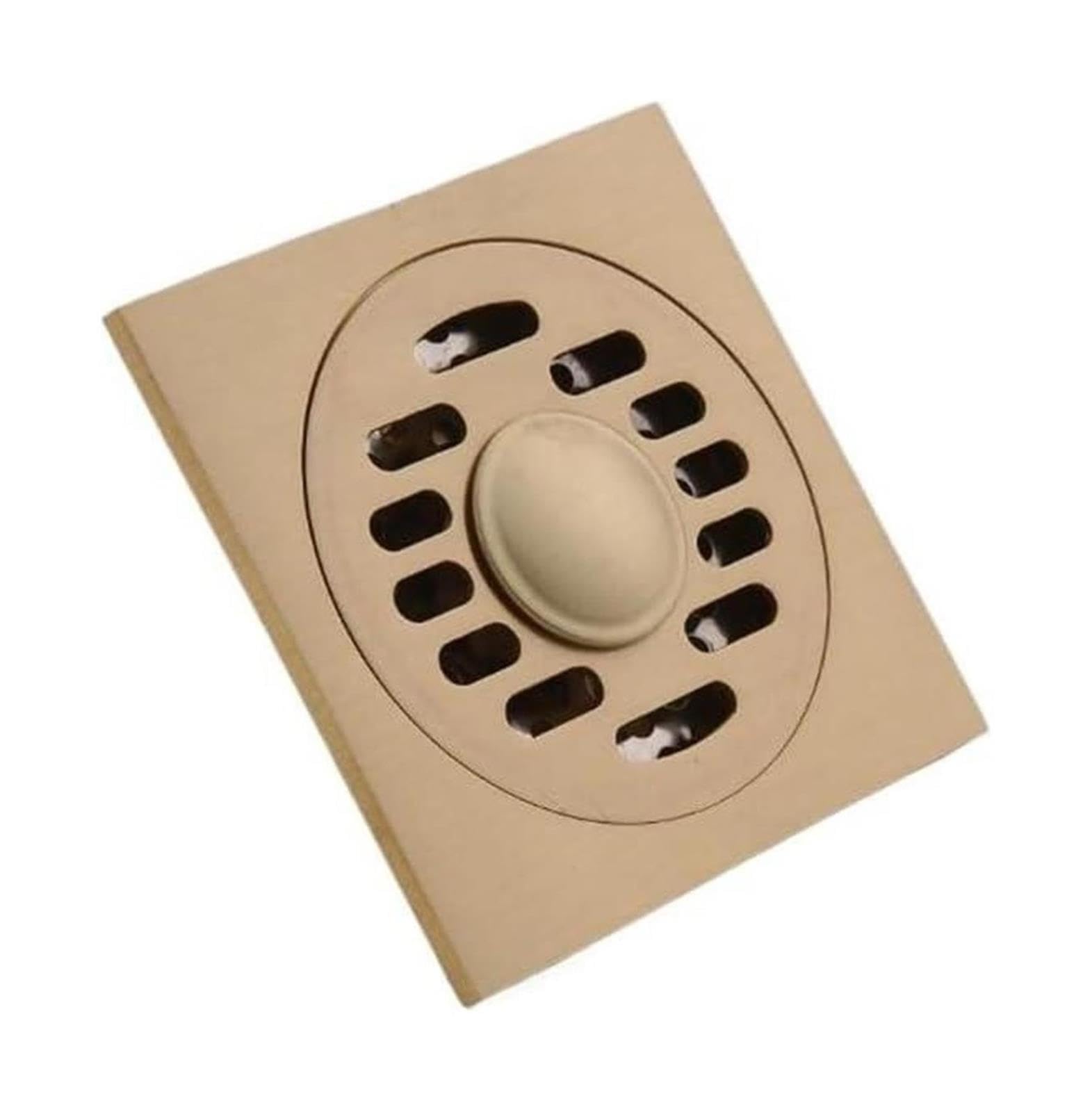 Piletta a pavimento in ottone 10 x cm
