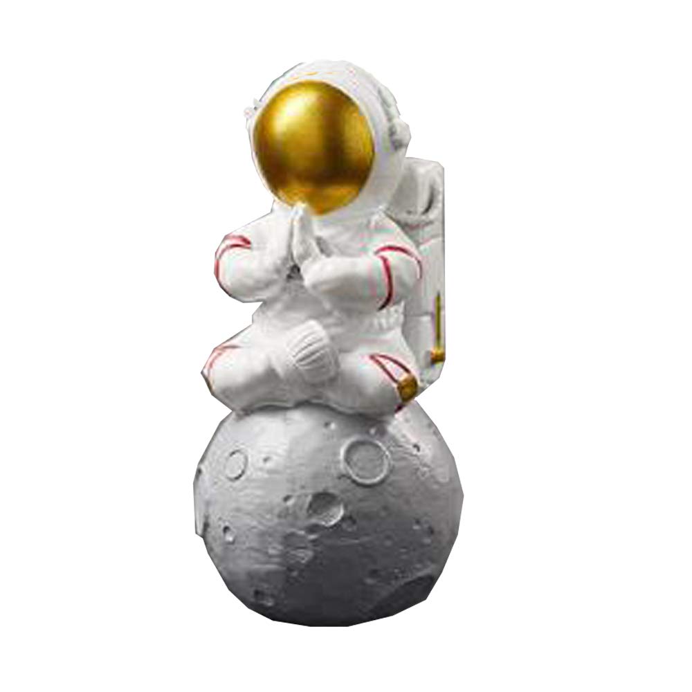 Astronaute sur Mini Swing REYG : statue de décoration et artisanat pour la maison
