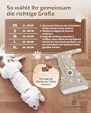 Hundewindeln für Hündinnen, Rüden & Katzen [3 Windeln für Hunde 4-lagiger Kern] Waschbare Läufigkeitshose für Hündinnen [Hundehöschen Läufigkeit & Inkontinenz] (Rosa | Pink | Beige, S, 3, stück)