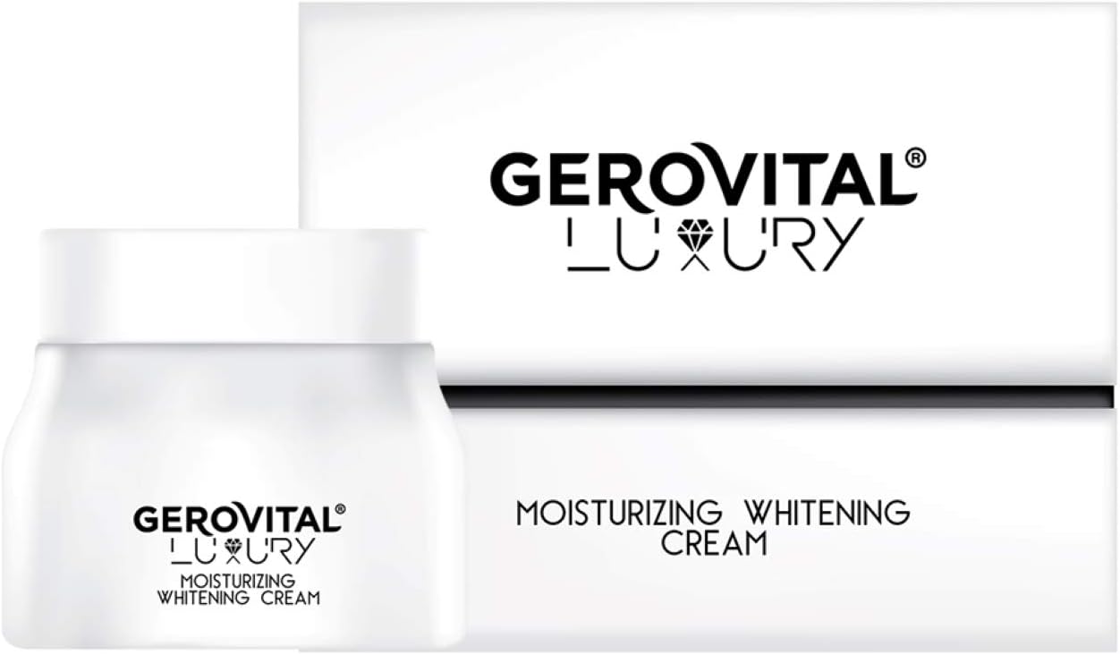 GEROVITAL LUXURY MOISTURIZING WHITENING CREAM 50ml