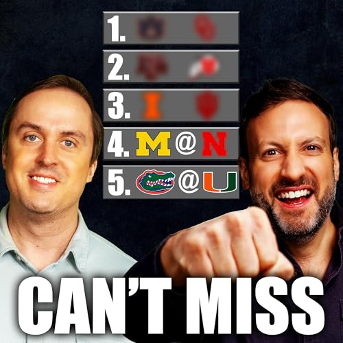 Top 10 Games In College Football Week 4 + Pete Nakos Podcast Por  arte de portada