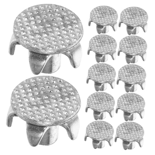 COLLBATH 3sets Ice Traction Shoe Grippers Climbing Shoes Nails for Snowfield 15pcs*3