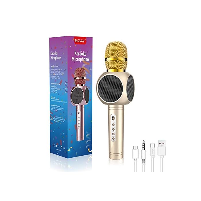 Buy 4in1 MODAR Wireless Bluetooth Karaoke Microphone, Speaker