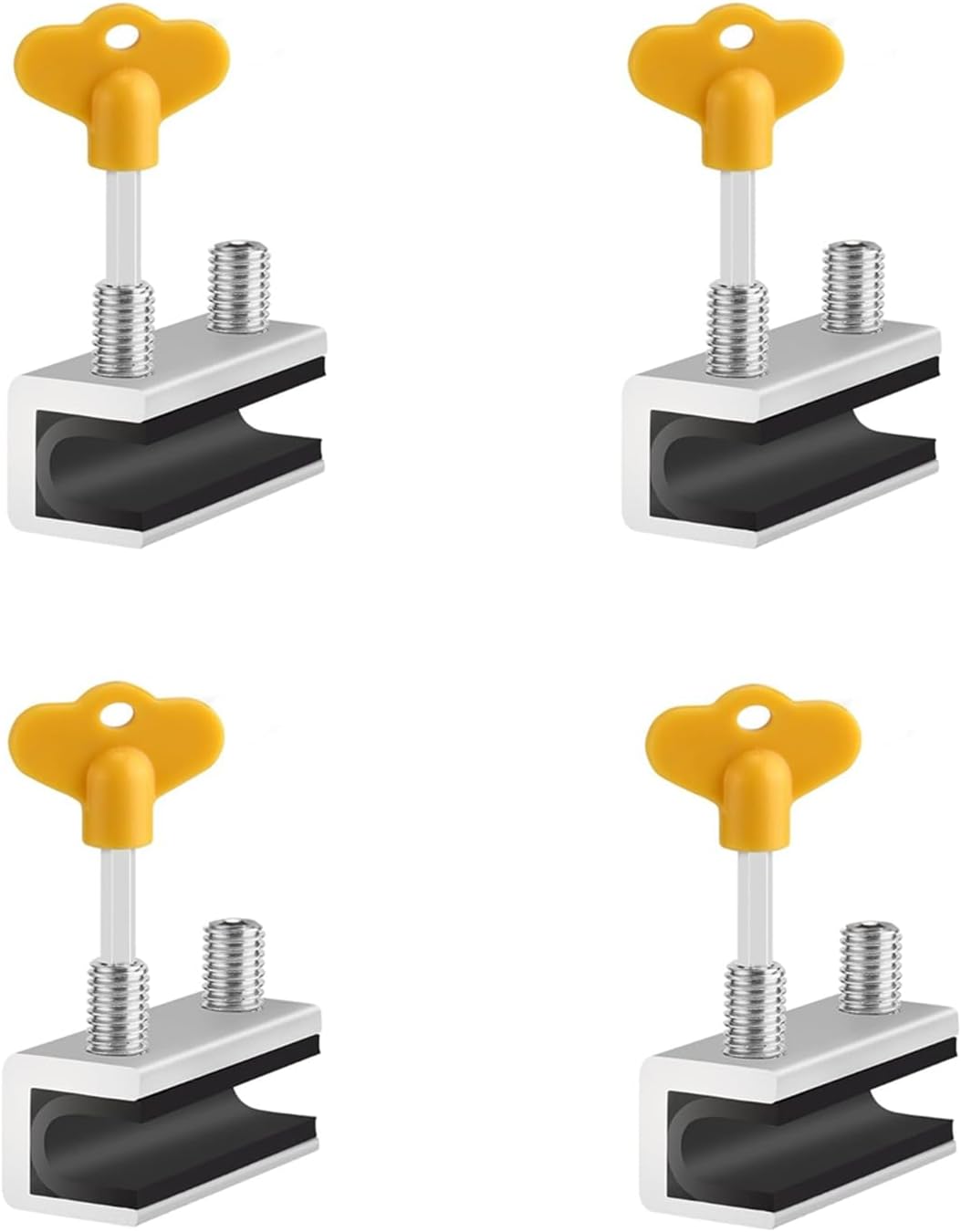 Window Locks,4 Sets Sliding Window Locks with Key, Window Locks for Up ...