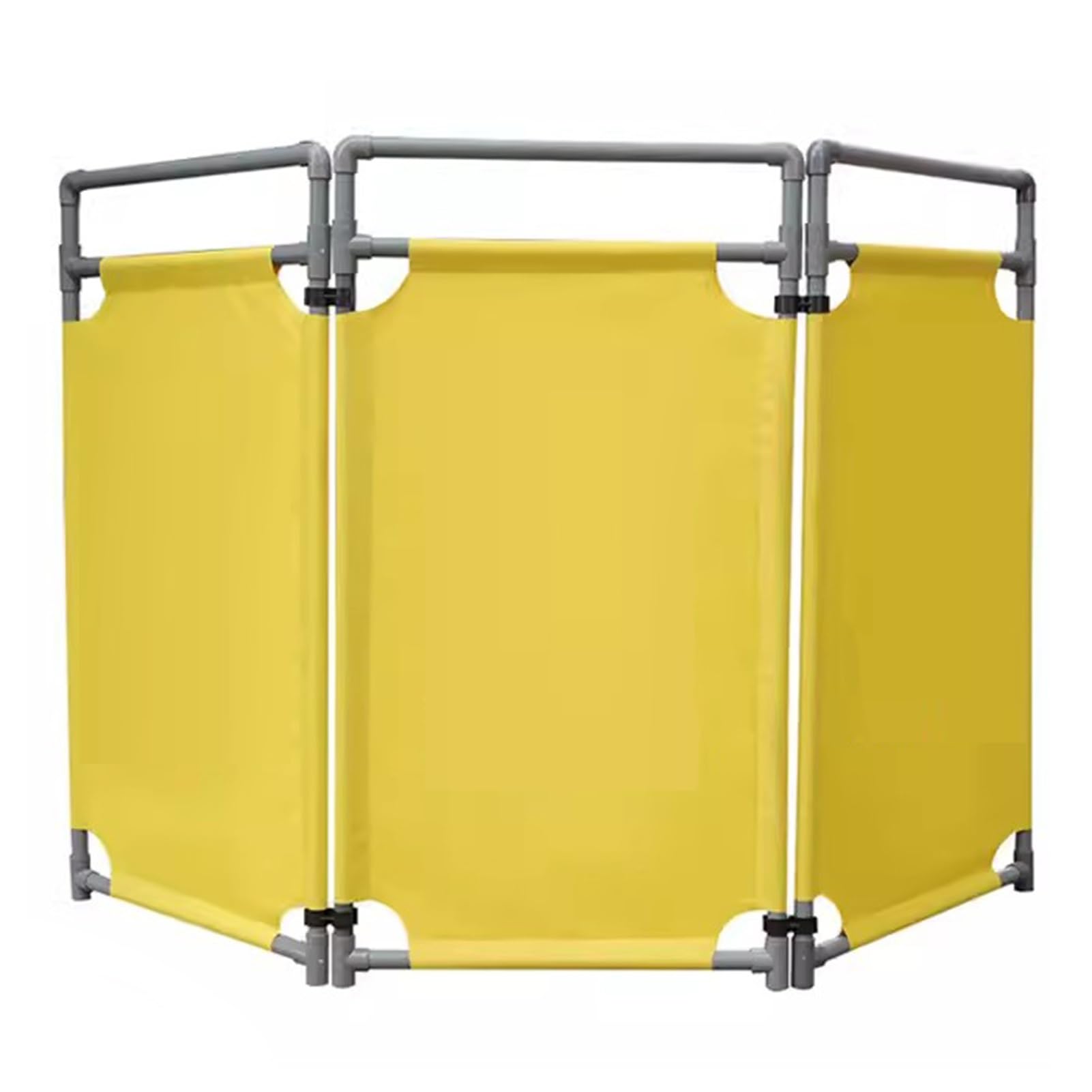 Barrera expandible de Seguridad Industrial con Tubo de PVC Resistente, Postes de Barricada de tráfico Plegables, Valla de Mantenimiento de elevación, fácil de Mover (Color: 3