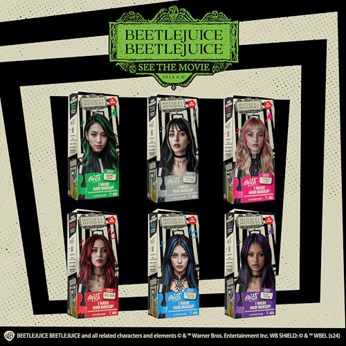 Beetlejuice Beetlejuice Splat Tinte Temporal de Cabello 1-use Rosa miniatura 2