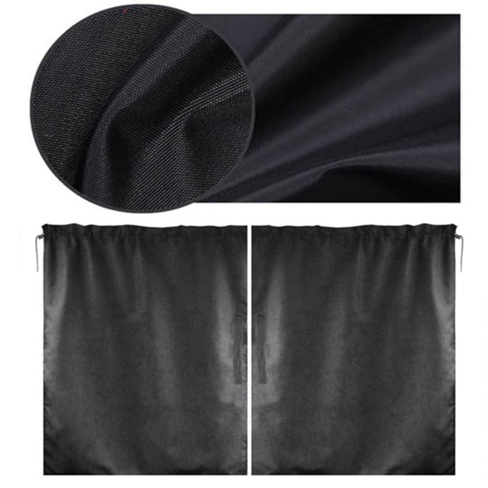 Tenda divisoria per auto, parasole per finestrini laterali, copertura per finestrino dell'auto, staccabile, tenda divisoria per sedile auto, tende da campeggio, protezione della privacy per viaggi