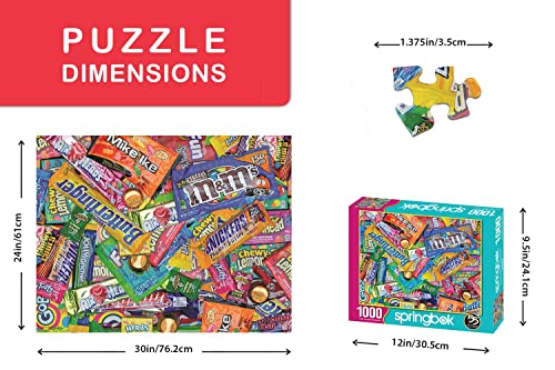Springbok's 1000 Piece Jigsaw Puzzle Sweet Tooth - Made in USA - Thumbnail 3