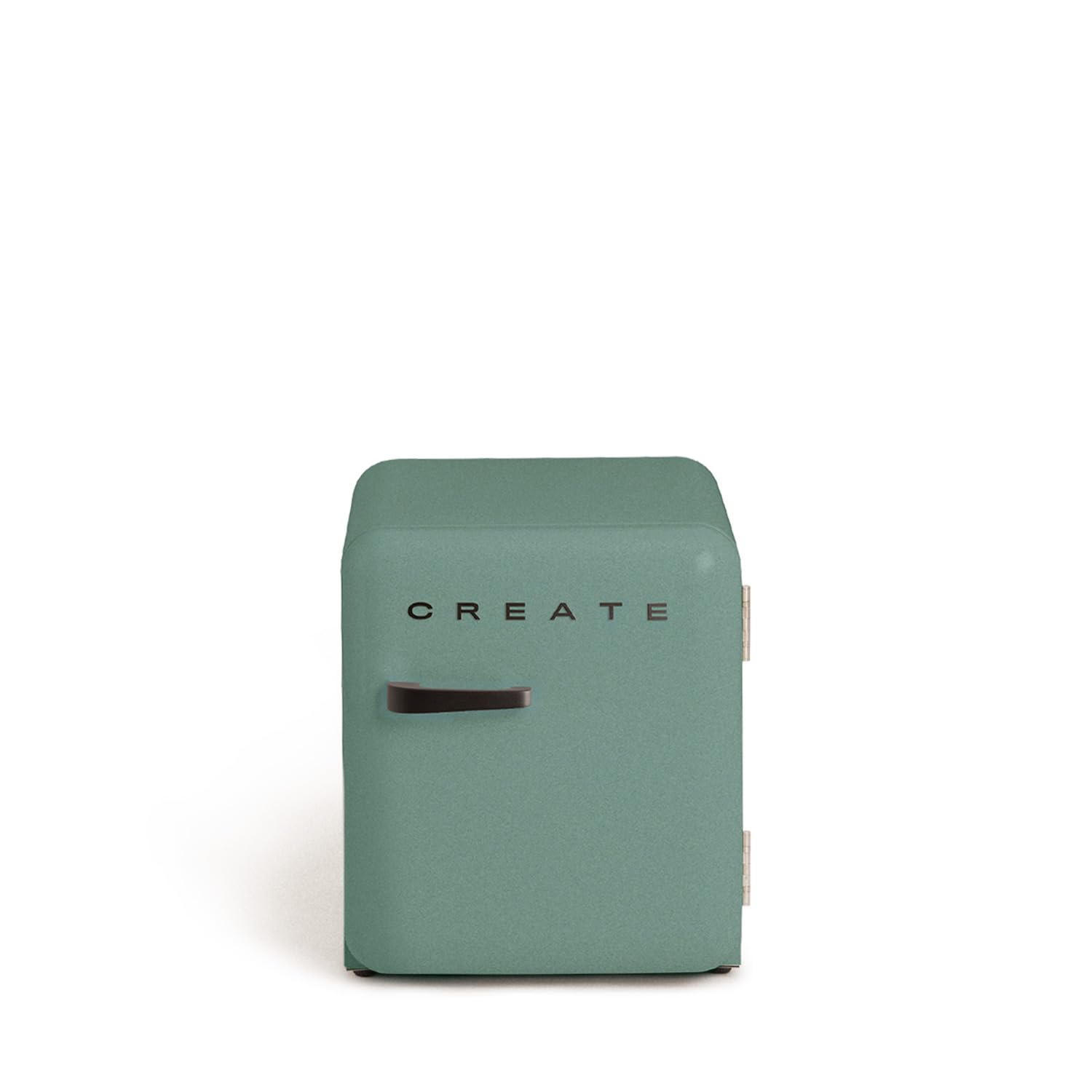 CREATE / RETRO FRIDGE 50 WOOD/Refrigerator green sage wood handle / 85W. minibar. one shelf. retro design. 50 cm. two shelves. capacity of 48L. low consumption. 50x44x50 cm — view 43