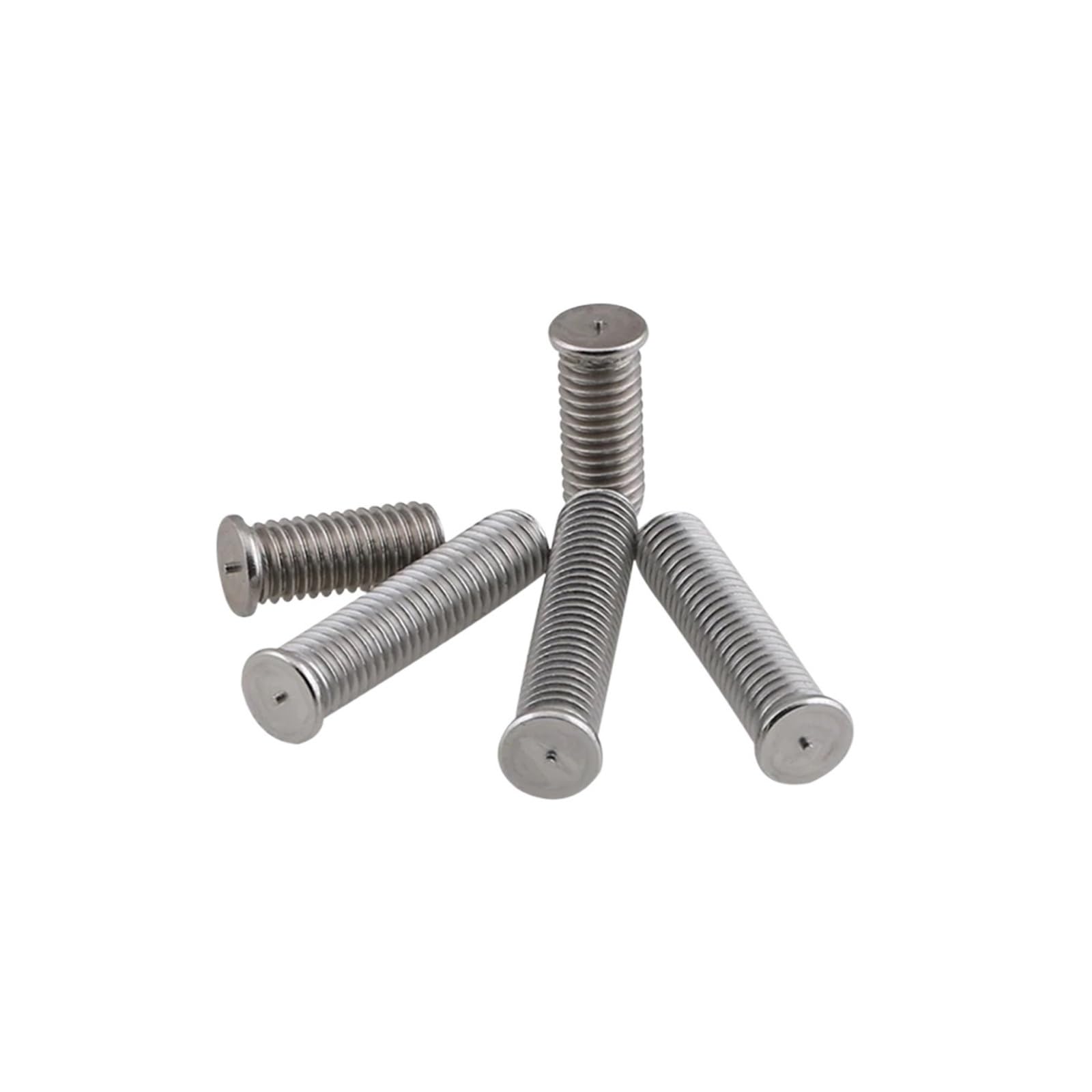 Pernos de soldadura, perno punto tornillo acero inoxidable 304 M3 M4 M5 50 piezas 6 mm(16mm,M3)