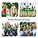 Letsroar 204 Pcs Team Spirit Accessories Green School Spirit Items - Cheerleading Pom Poms, Whistles, Thunder Sticks, Hand Clappers for Tailgates Football Baseball Sports Events