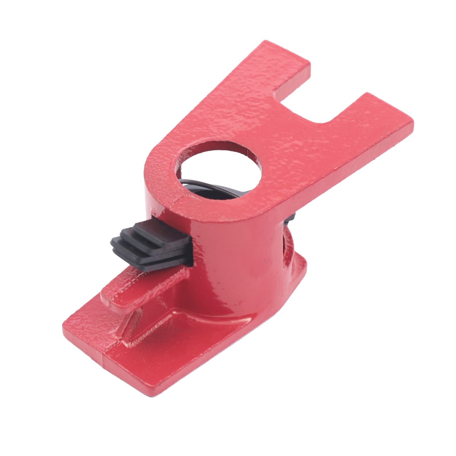 Juego de 4 abrazaderas de madera de 3/4 pulgadas para tuberías, de hierro fundido, de liberación rápida, con base ancha, herramientas auxiliares, adecuadas para carpinteros