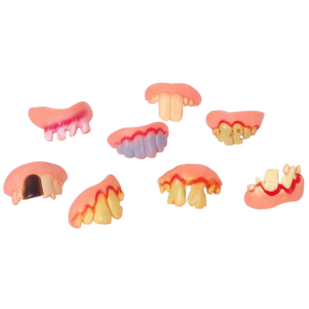 Buy InnerSetting Halloween Cosplay Teeth, Random Denture teeth prom