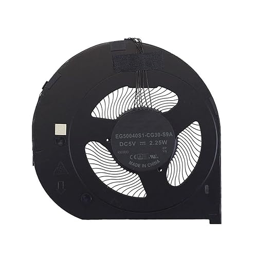 RAKSTORE Ventilador de refrigeración de CPU para portátil compatible con Lenovo ThinkPad T14 Gen 1 T490 Ventilador silencioso EG50040S1-CG30-S9A