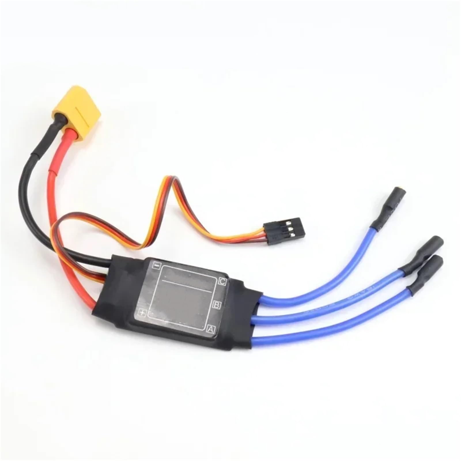 Controlador De Velocidad Enchufe ESC 30A XT60 Sin Escobillas Accesorio Modelo 5V 3A Reemplazo Modificado Orugas para Vehículos Todoterreno RC Controlador ESC