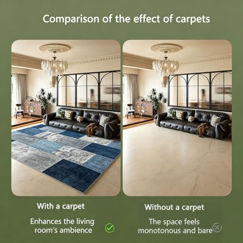 Tapis de salon doux résistant aux taches pour foyer avec animaux - 4