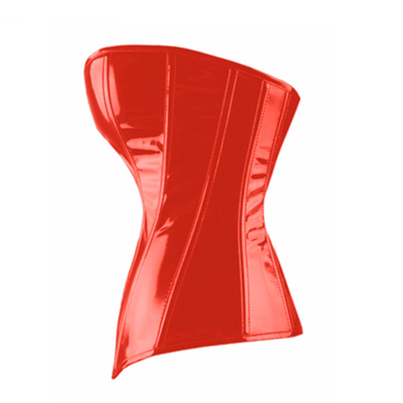 Generisch Corsetto da donna in pelle con 6 fibbie per supporto della vita e cintura addominale, pelle di alta qualità, 6 fibbie regolabili, supporto per la vita, cintura addominale da donna