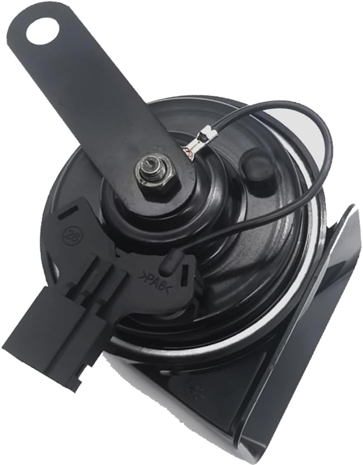 Car Horn Compatible with Toyota, 12V Waterproof Snail Loud High Low 2 Tone Auto Horn, 115-128 DB (With a pair Plug)