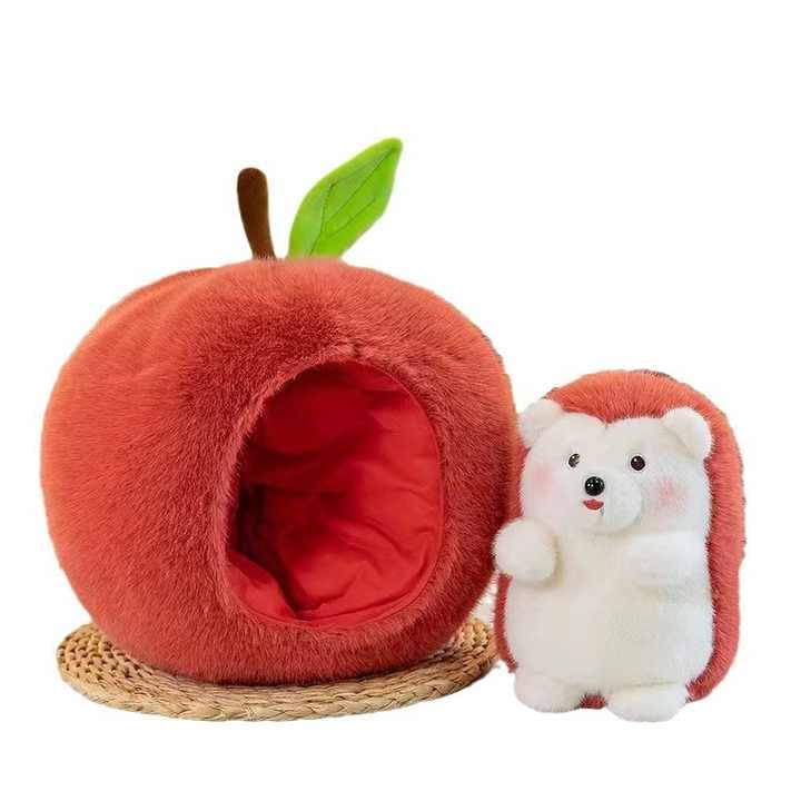 Image of Cute Hedgehog Stuffed Animal Plush Toys, Detachable Hedgehog Plushies Throw Pillows Dolls, Little Hedgehog Pillow,Birthday Gift for Boys and Girls 35 cm