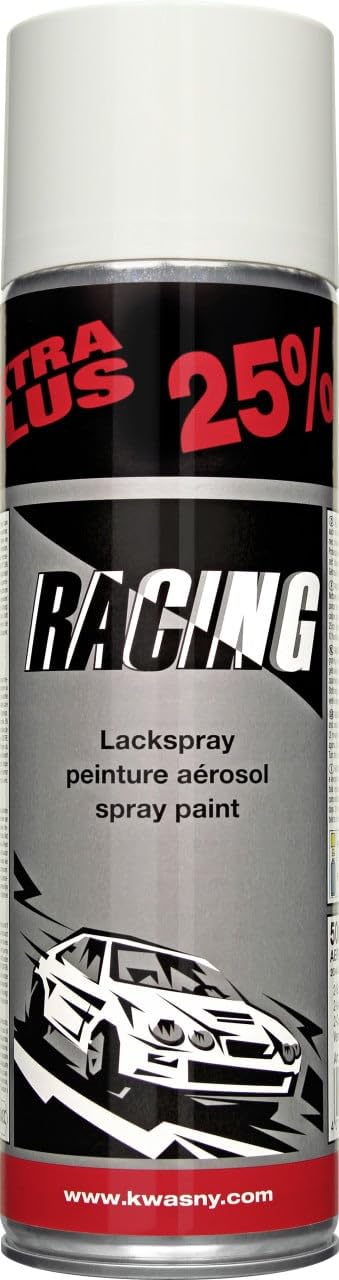 Auto-​K Racing Peinture en spray Blanc brillant 500 ml