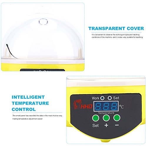 Gootop Inkubator für Brutmaschine, digitale Anzeige, automatische Steuerung für Eier, Geflügel und Vögel, Huhn, Ente… – Bild 6