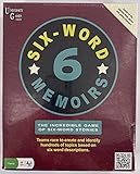 Six Word Memoirs Card Game by University Games | The Incredible Game of 6 Word Stories | Fun Party...