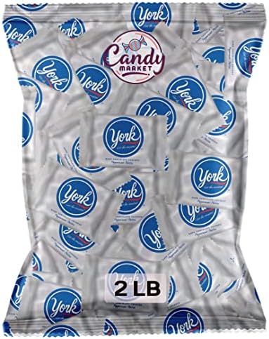 Peppermint Patties Candy, Individually Wrapped Dark Chocolate Peppermint Patties - 2 Pounds