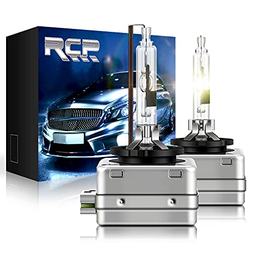 RCP - D3R4 - (A Pair) D3R 4300K Xenon HID Replacement Bulb Factory White Warm White Metal Stents Base 12V Car Headlight Lamps Head Lights 35W