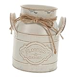 Kisangel Blumenarrangement-Container Vintage-blumentopf Eisen-pflanzgefäß Für Die Inneneinrichtung Im Rustikalen Stil