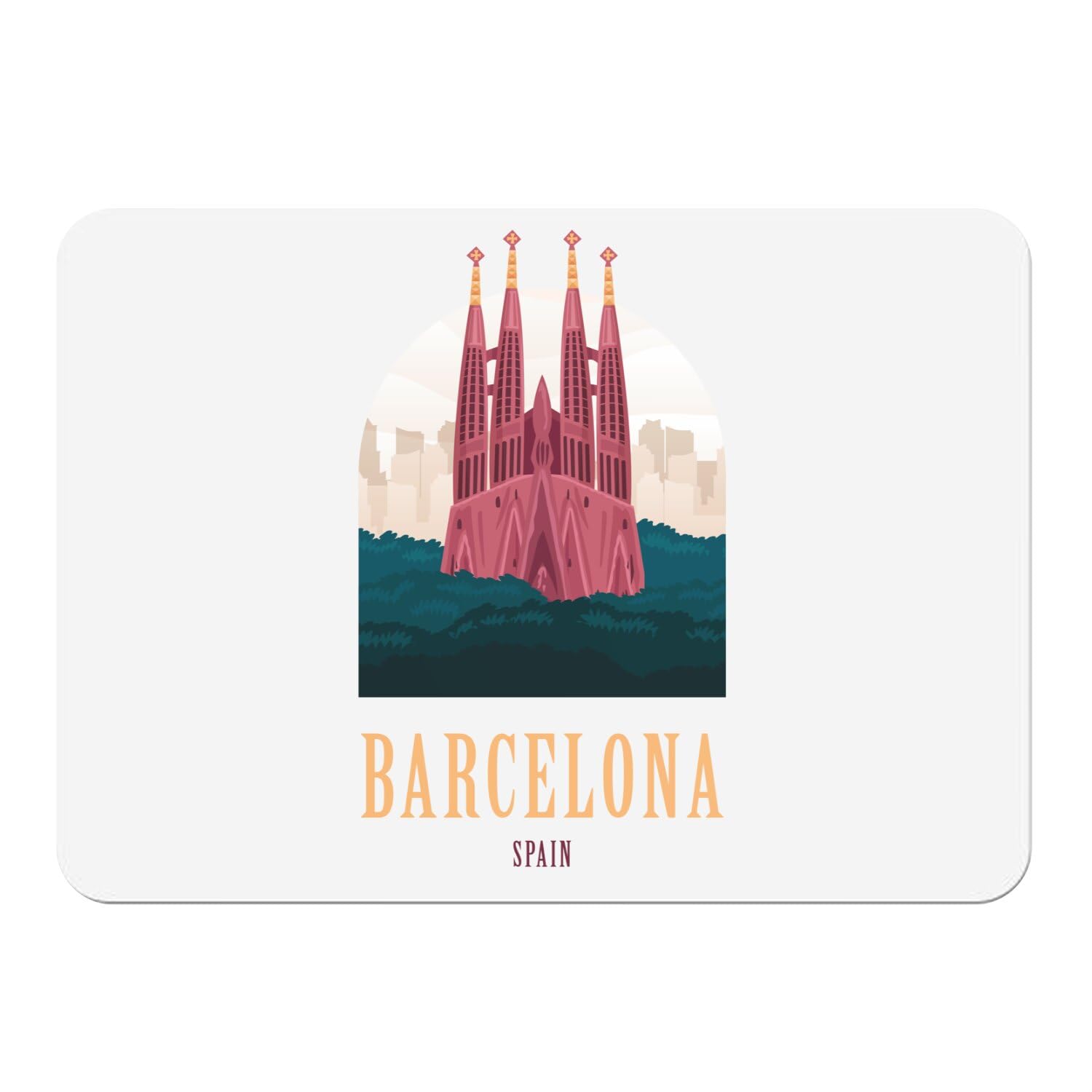 Sets de table Sagrada Familia lot de 4 napperons liège 40x29 cm