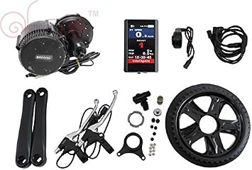 8FUN BBS02B 48V 750W Bafang Mid Drive Motor Ebike Bicycle Kit BB:68mm with  Colour Display : Sports \u0026 Outdoors