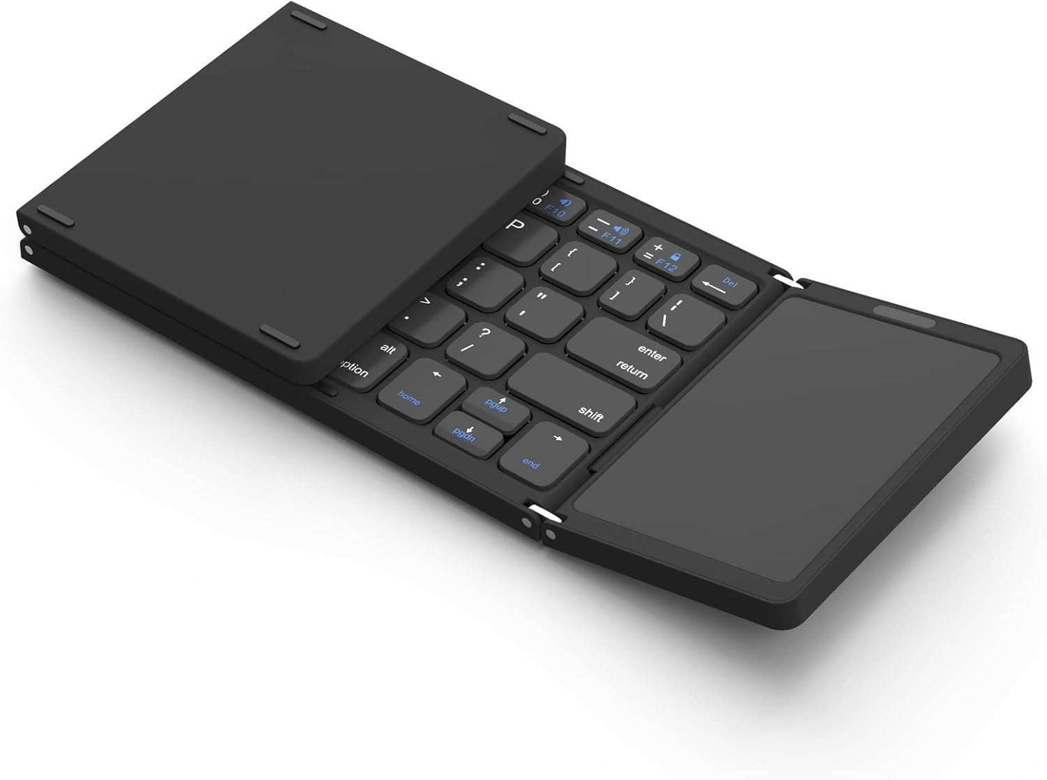 Erkovia Foldable Bluetooth Keyboard, Tri Foldable Portable Wireless