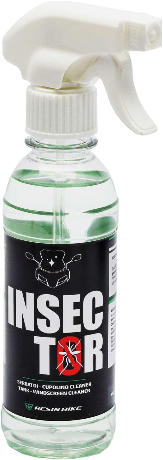 Resin Bike Kit Visiere e Cupolini con Panno Microfibra, Detergente, Anti Insetti e Idrorepellente