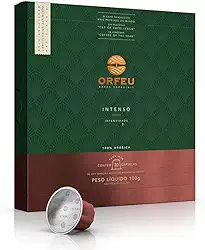 ORFEU Cápsulas De Café Orfeu Intenso Compatível Com Nespresso Contém 20 Unidades