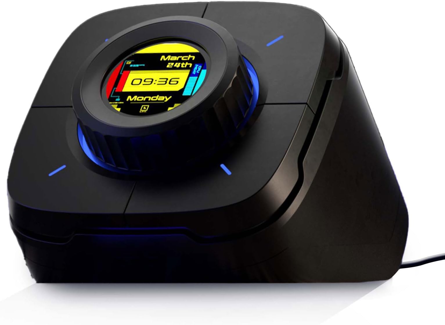 Cololight Programmable Keypad, Desktop Macro Keyboard, PC Media Controller Like OBS, Twitch, YouTube and More, Works with Mac and PC, Colo Play, Black