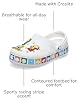 Crocs Crocband Peanuts Clogs para Niños Unisex, Zapatos para Niños y Niños Pequeños 5