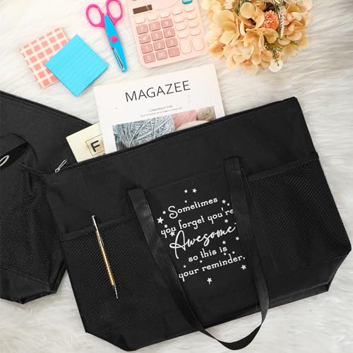Image of Paterr 10 /20 /30 Pcs Thank You Tote Bags Bulk for Women Appreciation Gift for Employee Teachers Coworker Cna Nurse Staff
