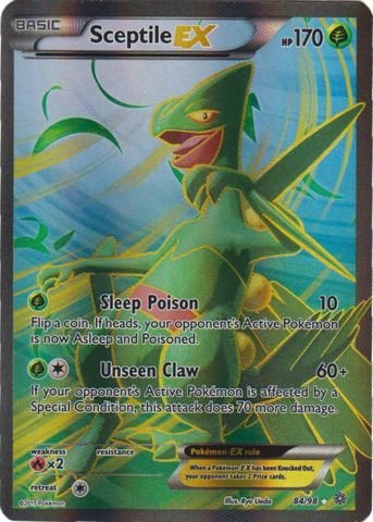 Pokemon - Sceptile-EX (84/98) - Ancient Origins - Holo