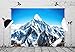 BELECO 7x5ft Fabric Winter Snow Mountain Backdrop Mount Everest Nepal National Park Mountain Peak Alpine Scenery Background Outdoor Adventure Holiday Travel Portrait Photo Props