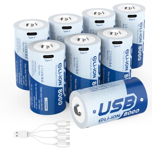 CARRY ANY 8-Pack D-Cell