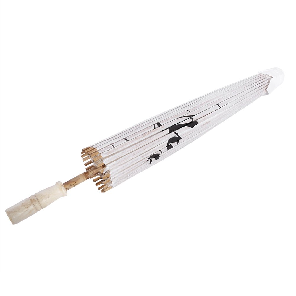 Buy Qioni Paper Umbrella, Foldable 3 Types White Paper Umbrella Bridal