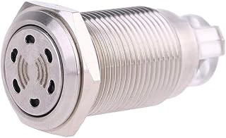 12V 16mm Buzzer Alarm Light Warning Lamp Rotary Sound Illumination Waterproo