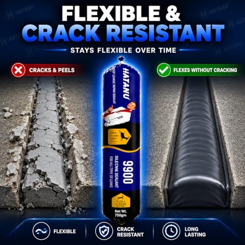 Image of 9900 Leakage Solution 750gm | Waterproof Silicone Sealant for Terrace Waterproofing, Crack Repair, Water Tank Leak Repair, Concrete, Metal Sheet & Tile Sealing.