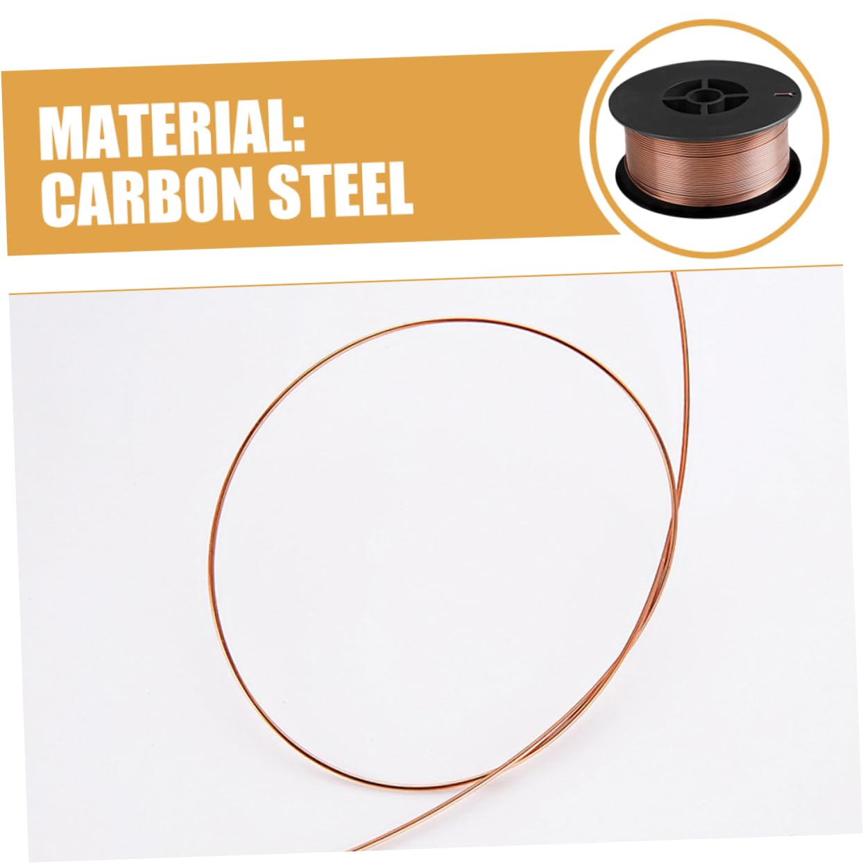Alambre de Soldadura 0,8mm de Acero al Carbono sin Gas para Soldador