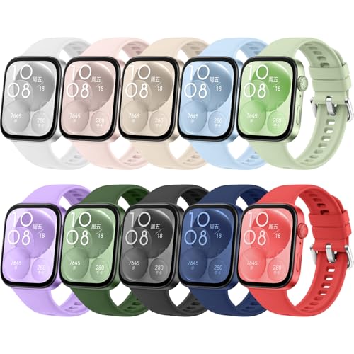 Correas reemplazo silicona para Huawei Watch FIT miniatura 1