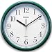 Geneva/Advance Clock Co 8104 Quartz 10-Inch Hunter Green Plastic Wall Clock