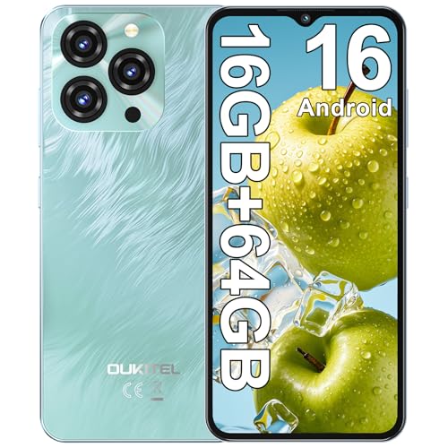 【Batteria 5000mAh & 9,3mm Spessore & 198G Peso】OUKITEL C3 Android 16 smartphone è progettato con un corpo elegante di 9,3mm, che fonde lo stile con la massima portabilità, in modo da stare comodamente in mano e scomparire in tasca. Nonostante il design sottile e il peso di soli 198g, è in grado di supportare la funzione OTG per altre apparecchiature, proprio come una banca mobile, grazie alla sua batteria da 5000mAh. La ricarica sicura a 10W accelera il tempo di ricarica, portando lo stato della batteria all'80% in sole 2,5 ore.