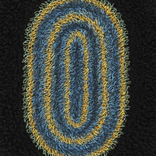 Image of AAZEEM Oval Braided Entryway Rug, Farmhouse Kitchen and Floor Mat for Indoor /Outdoor Use, Door Mat with Anti-Slip Pads for High Traffic Areas, Rug Without | Multicolor|Pack of 5|