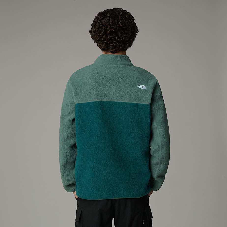 Image of THE NORTH FACE Men's Yumiori Full Zip Jacket | Lightweight Fleece Coat With Embroidered Logo, Zip Pockets