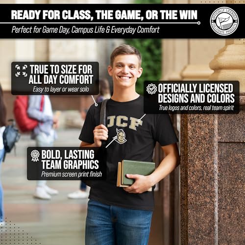 campus colors ncaa unisex ncaa adult gameday cotton t-shirt